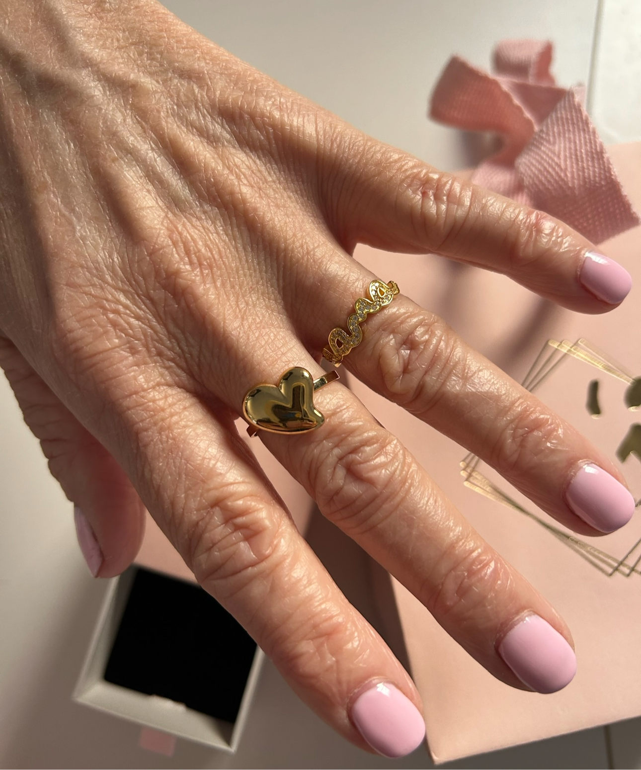 Anillo MAMÁ circonitas