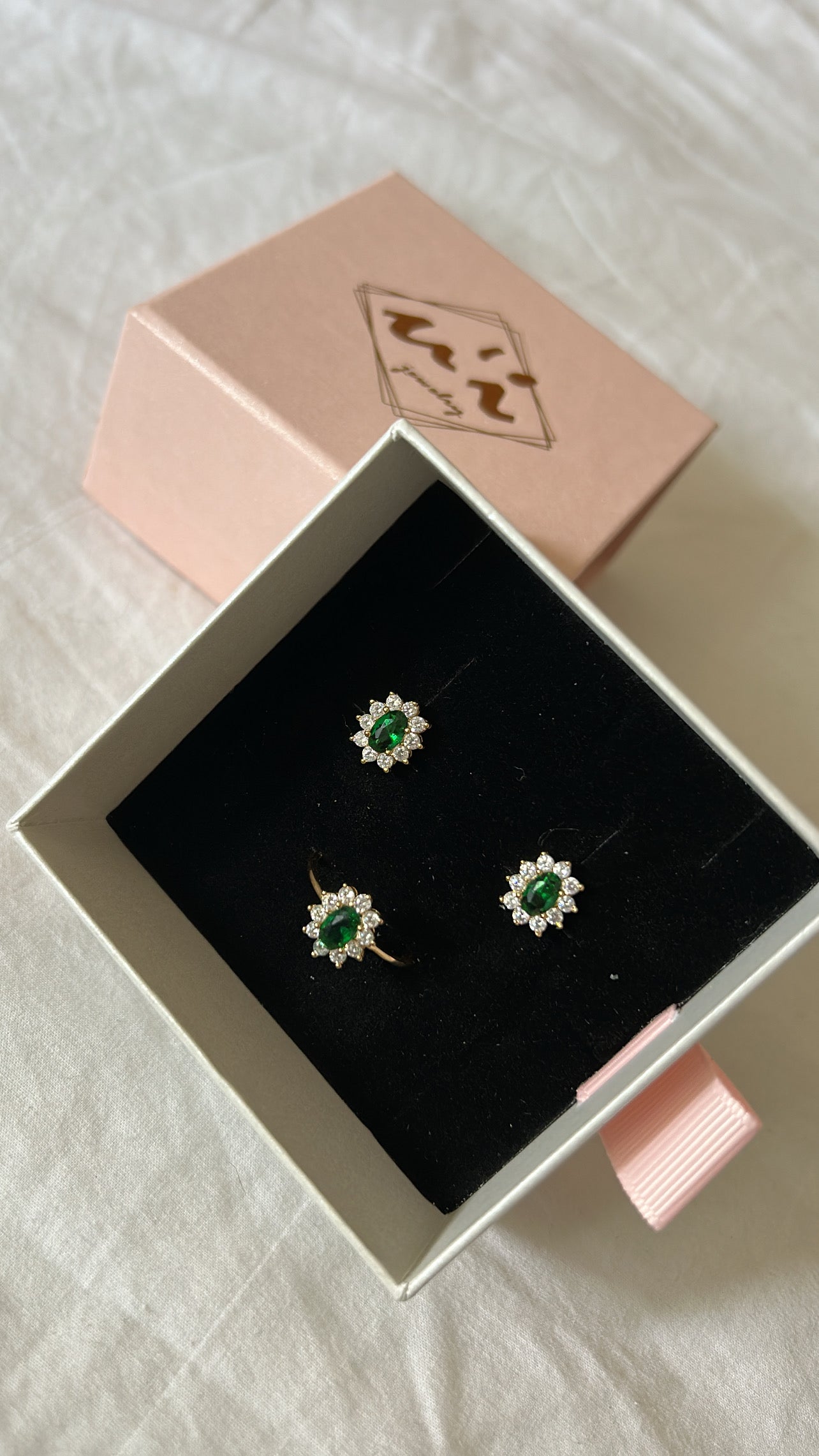 Anillo Vintage Esmeralda