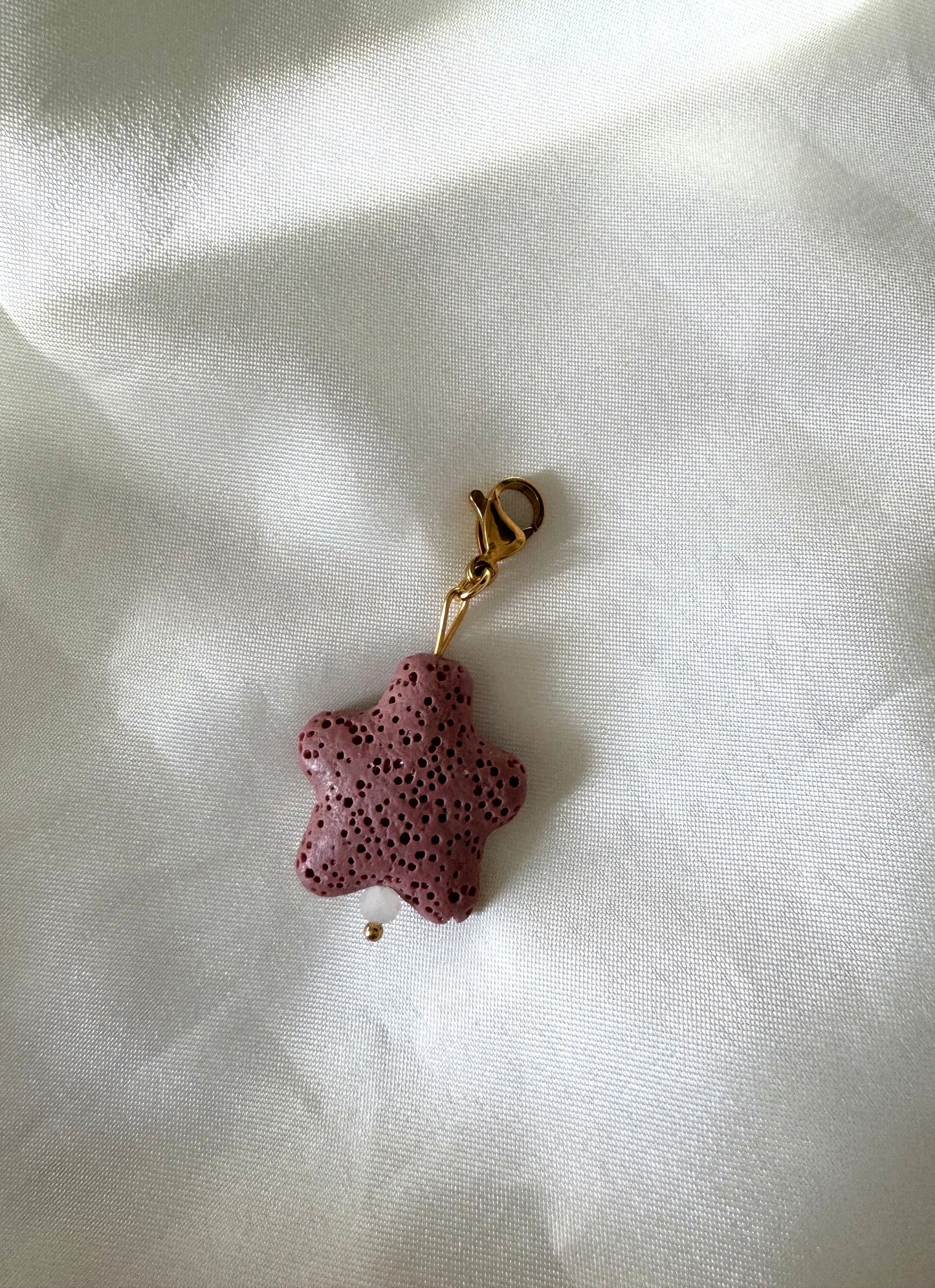 Charms Estrella Rosa