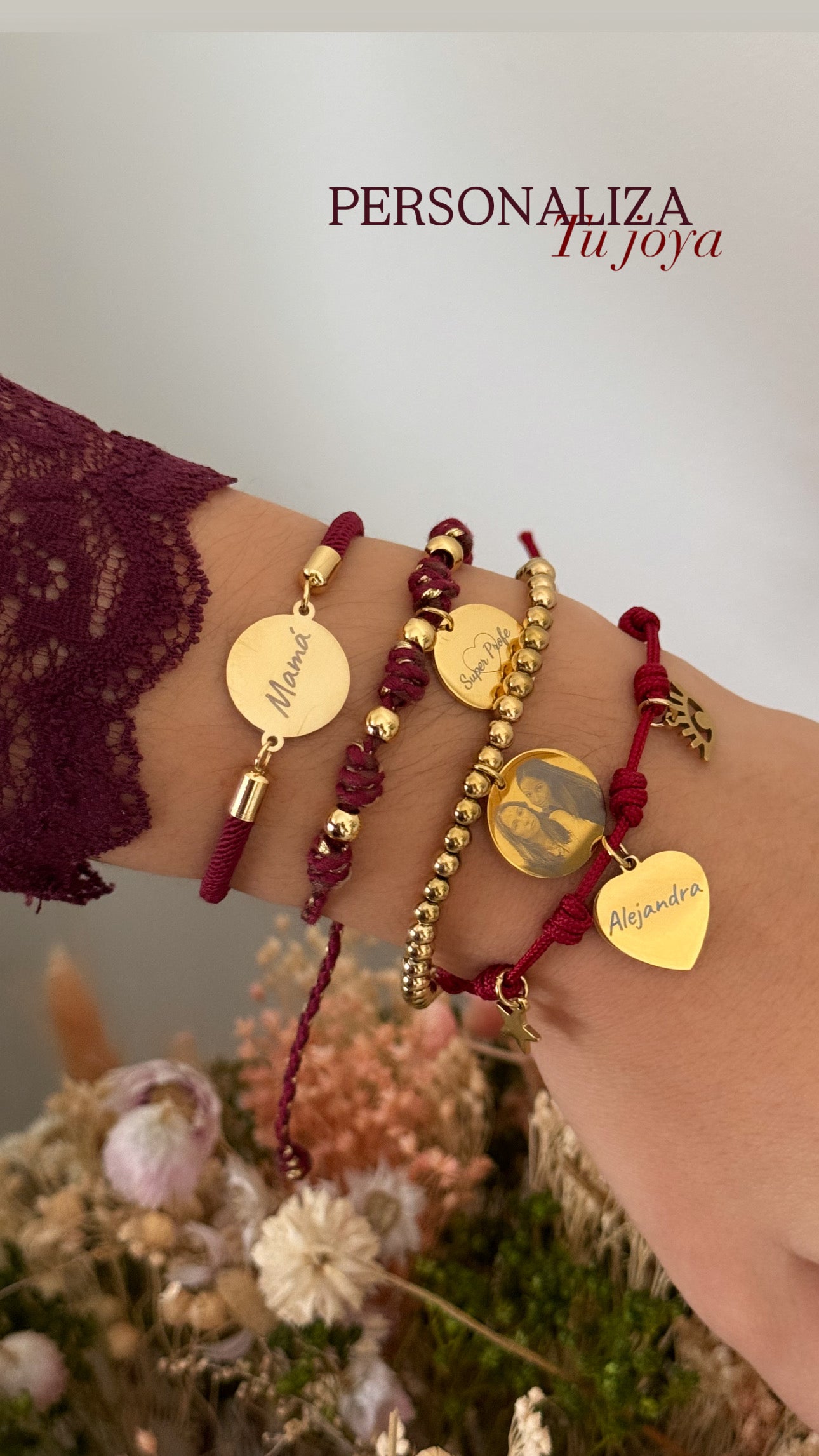 Pulsera Miranda grabada