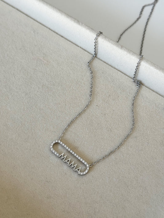 Collar MAMÁ circonitas