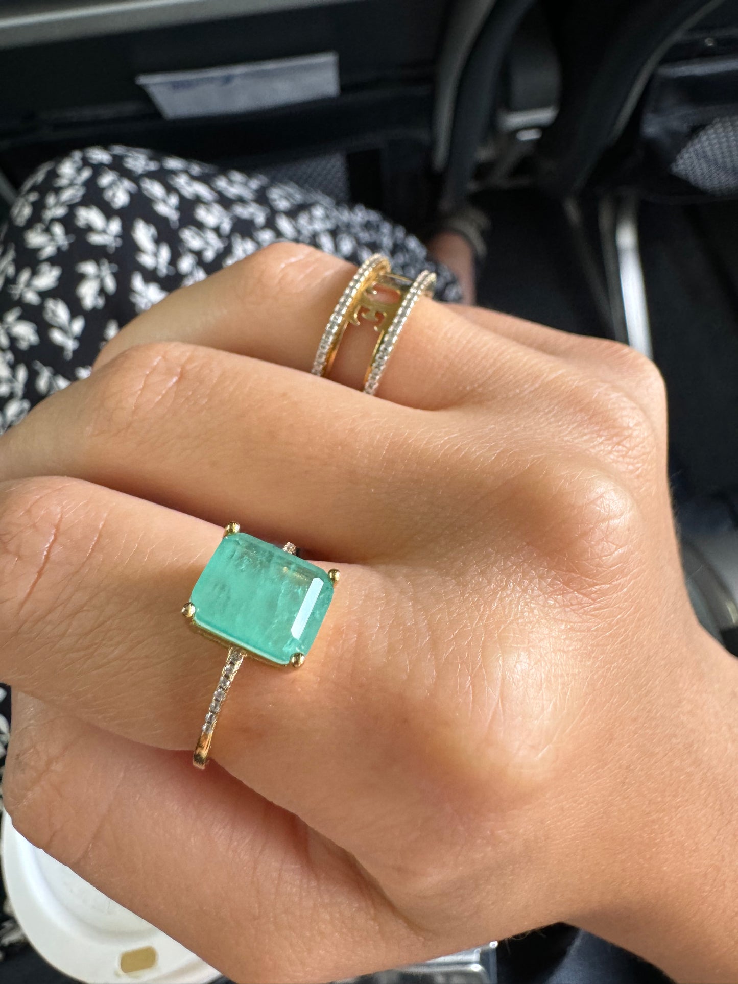 Anillo turquesa