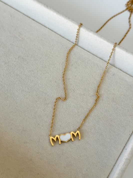 Collar MOM nácar