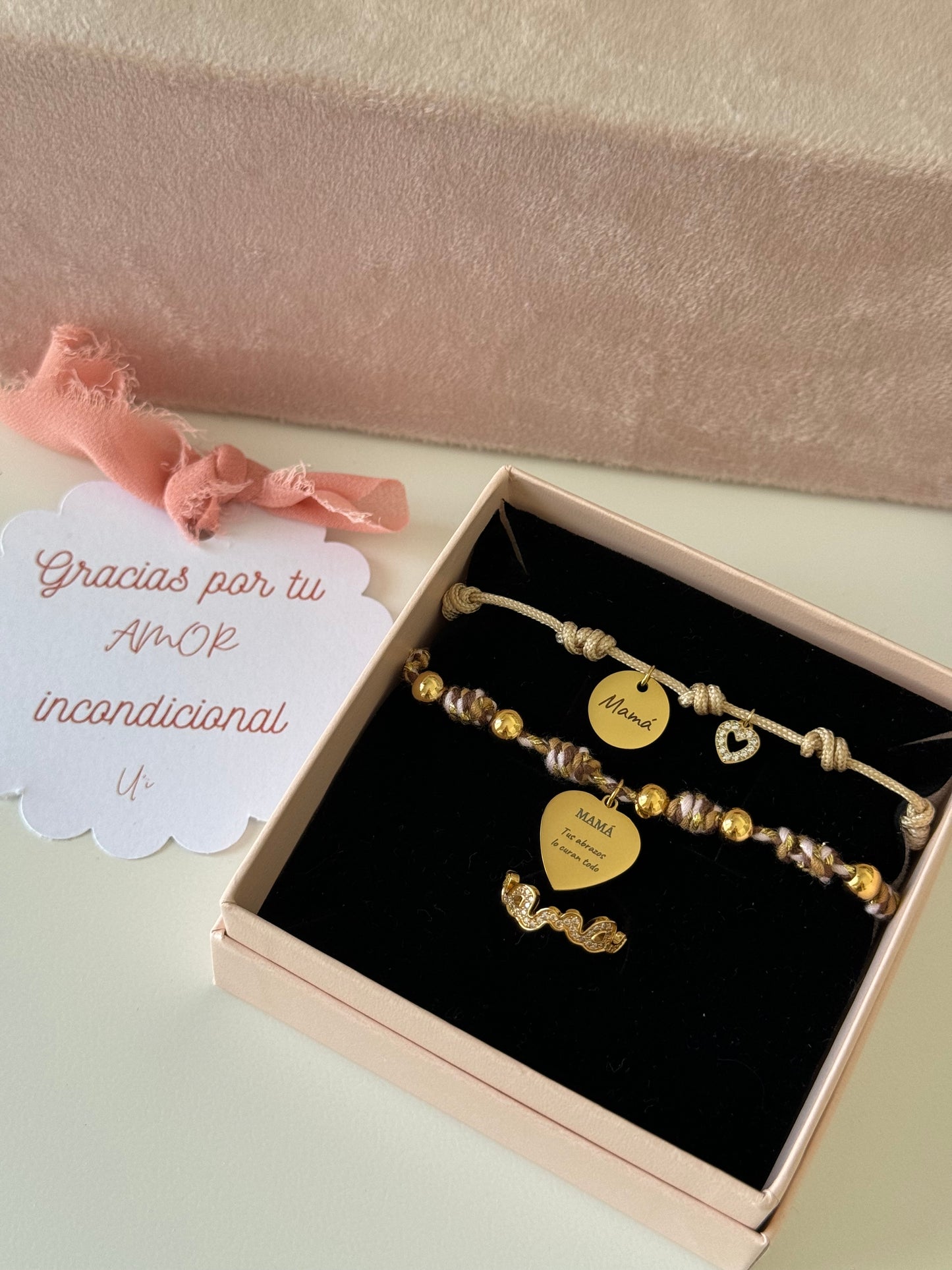Pulsera nudo natural
