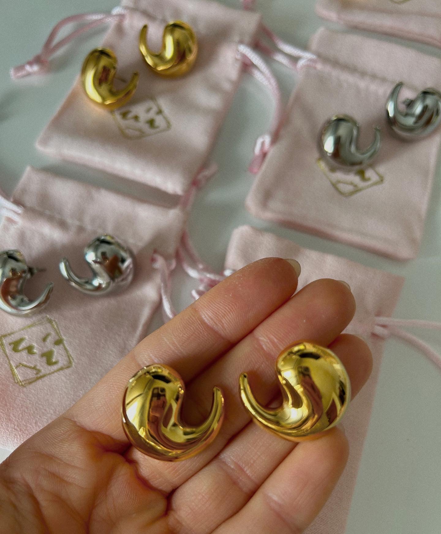 Pendientes Gota invertida