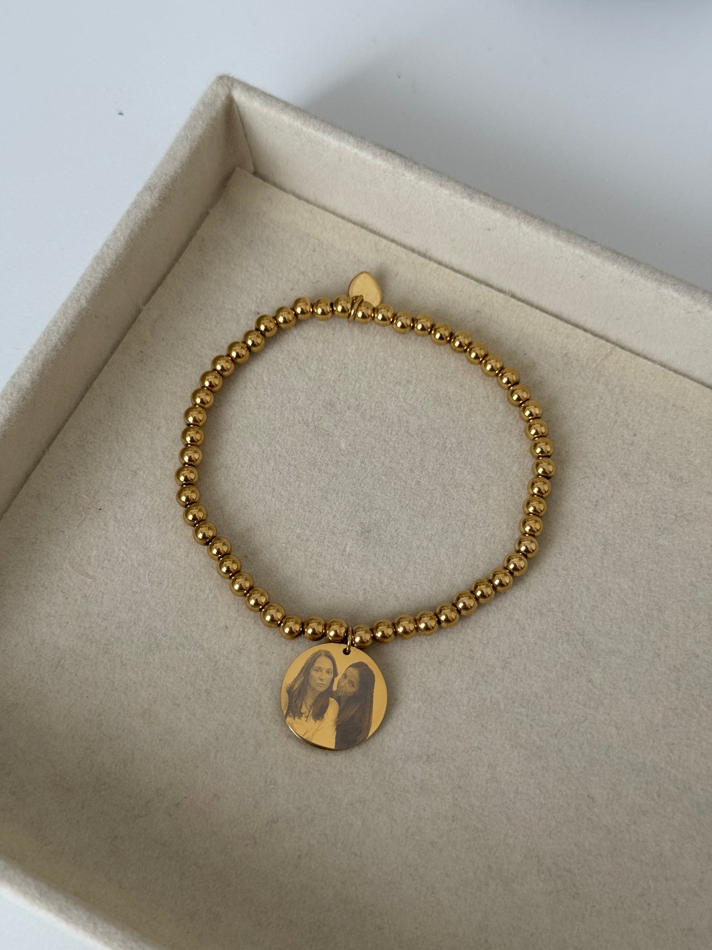 Pulsera iluminada foto grabada