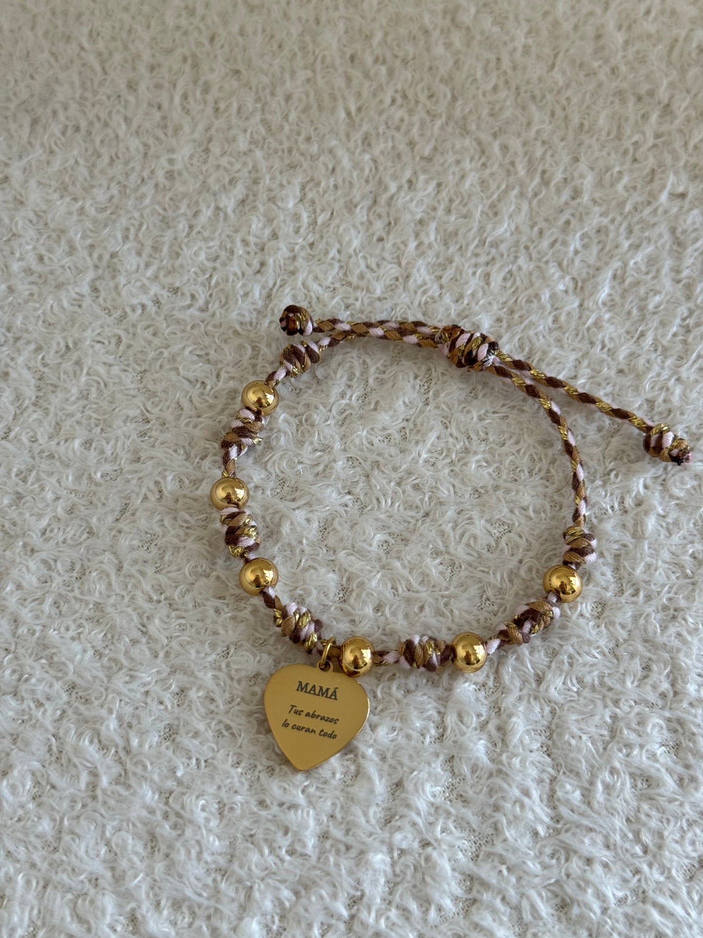 Pulsera Jazmín chapa grabada