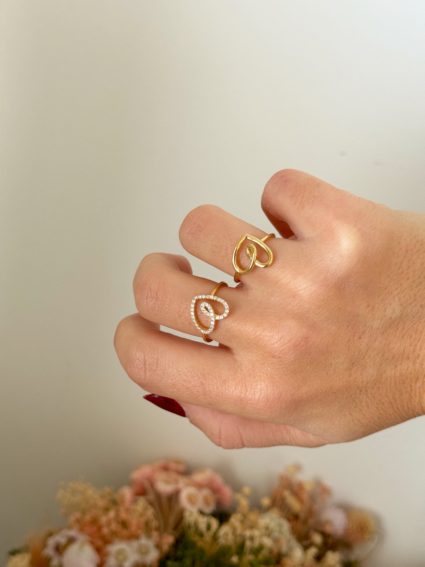 Anillo Cuore gold