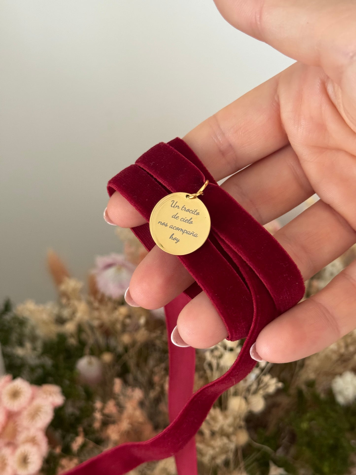 Medalla Ramo Novia oro