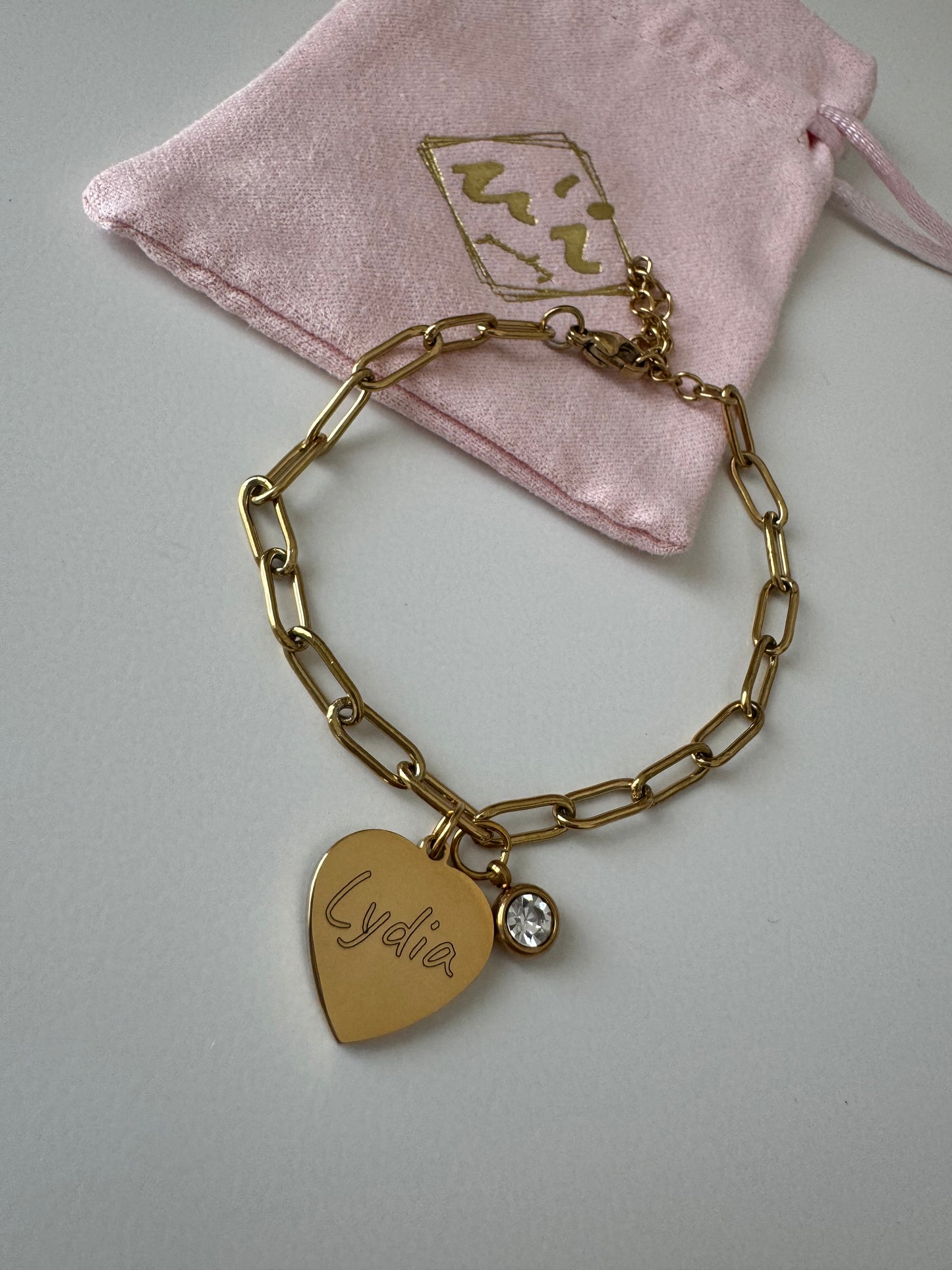 Pulsera eslabones Amore