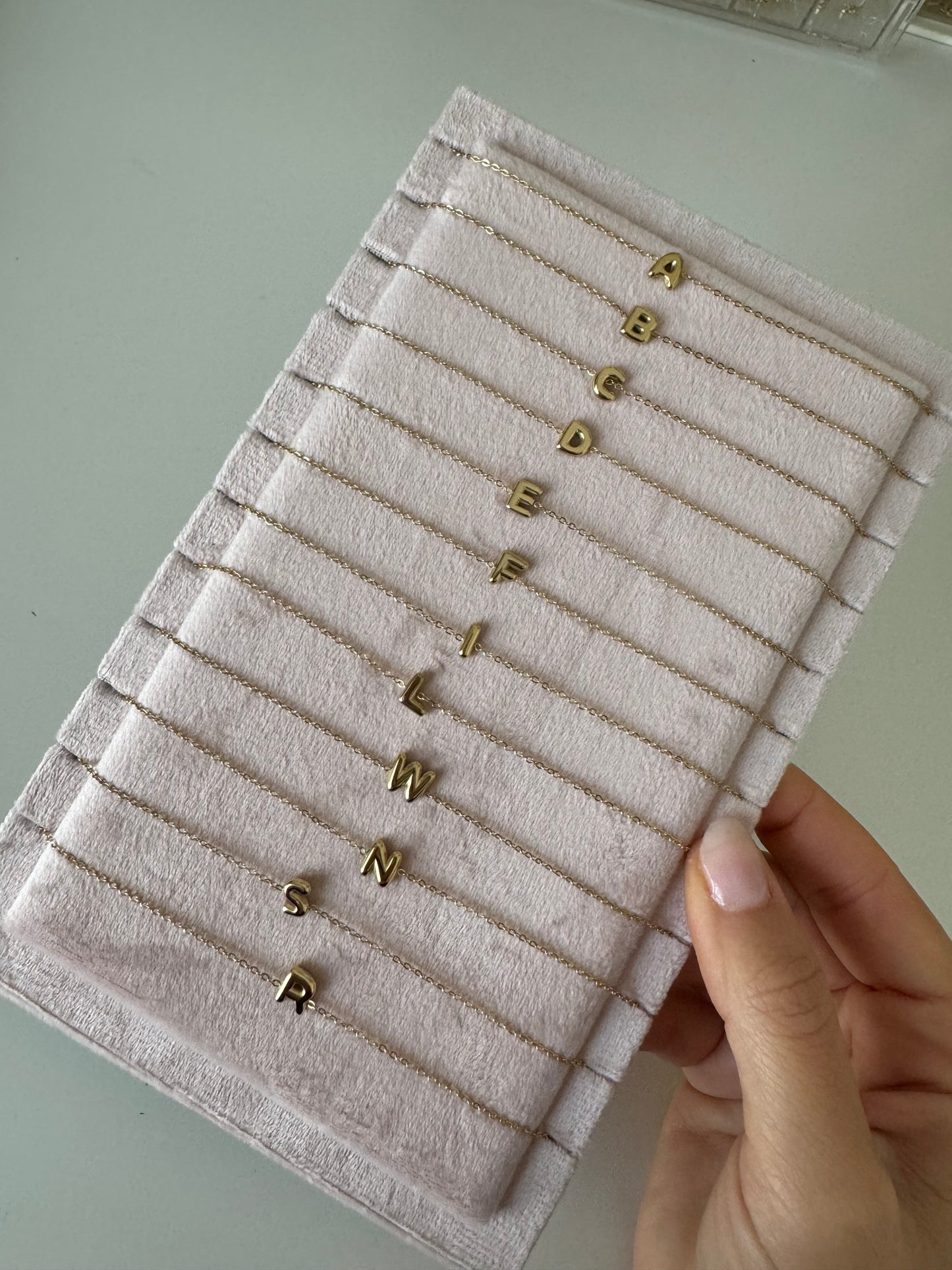 Pulsera inicial bubless