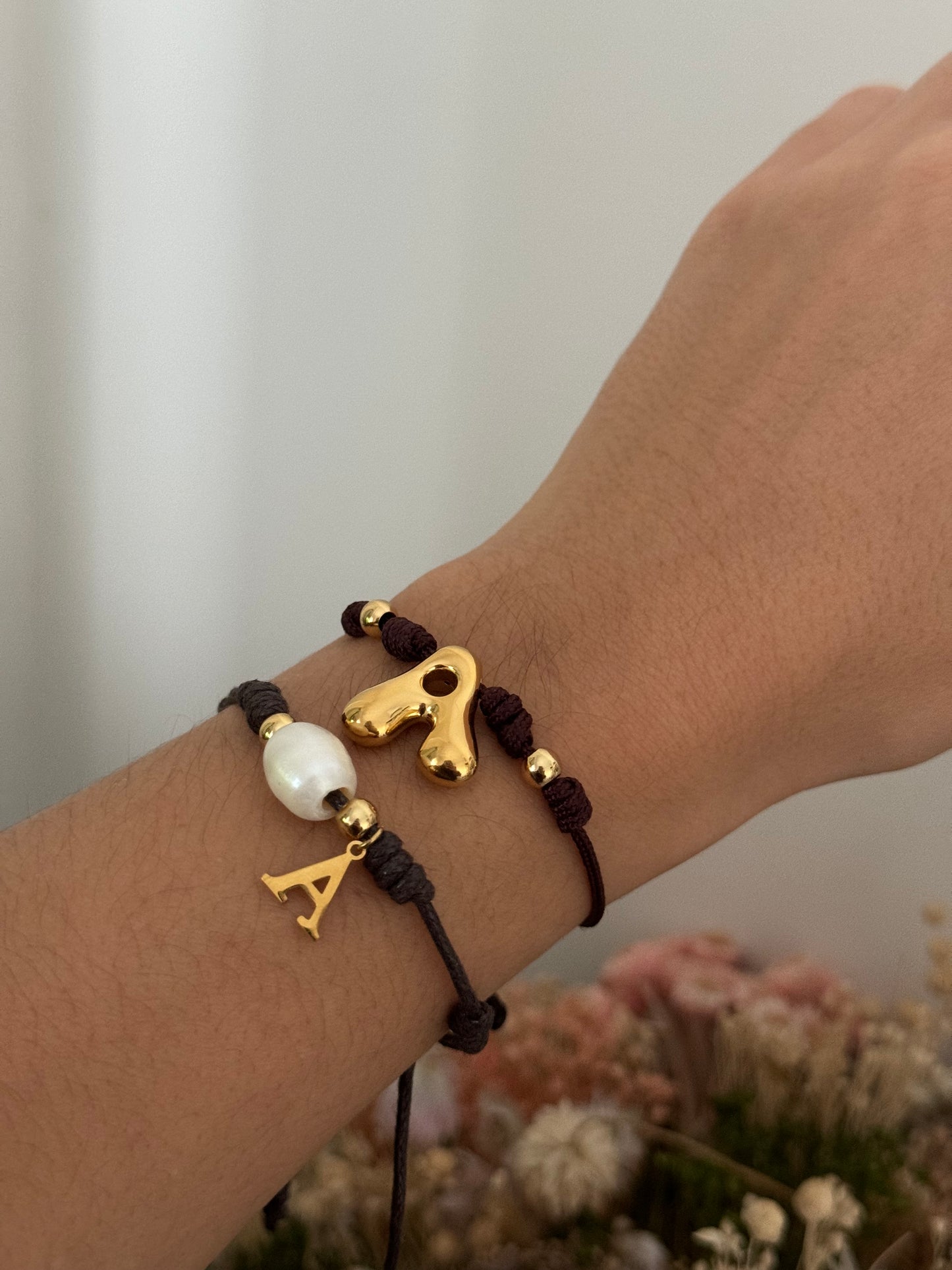 Pulsera inicial globo