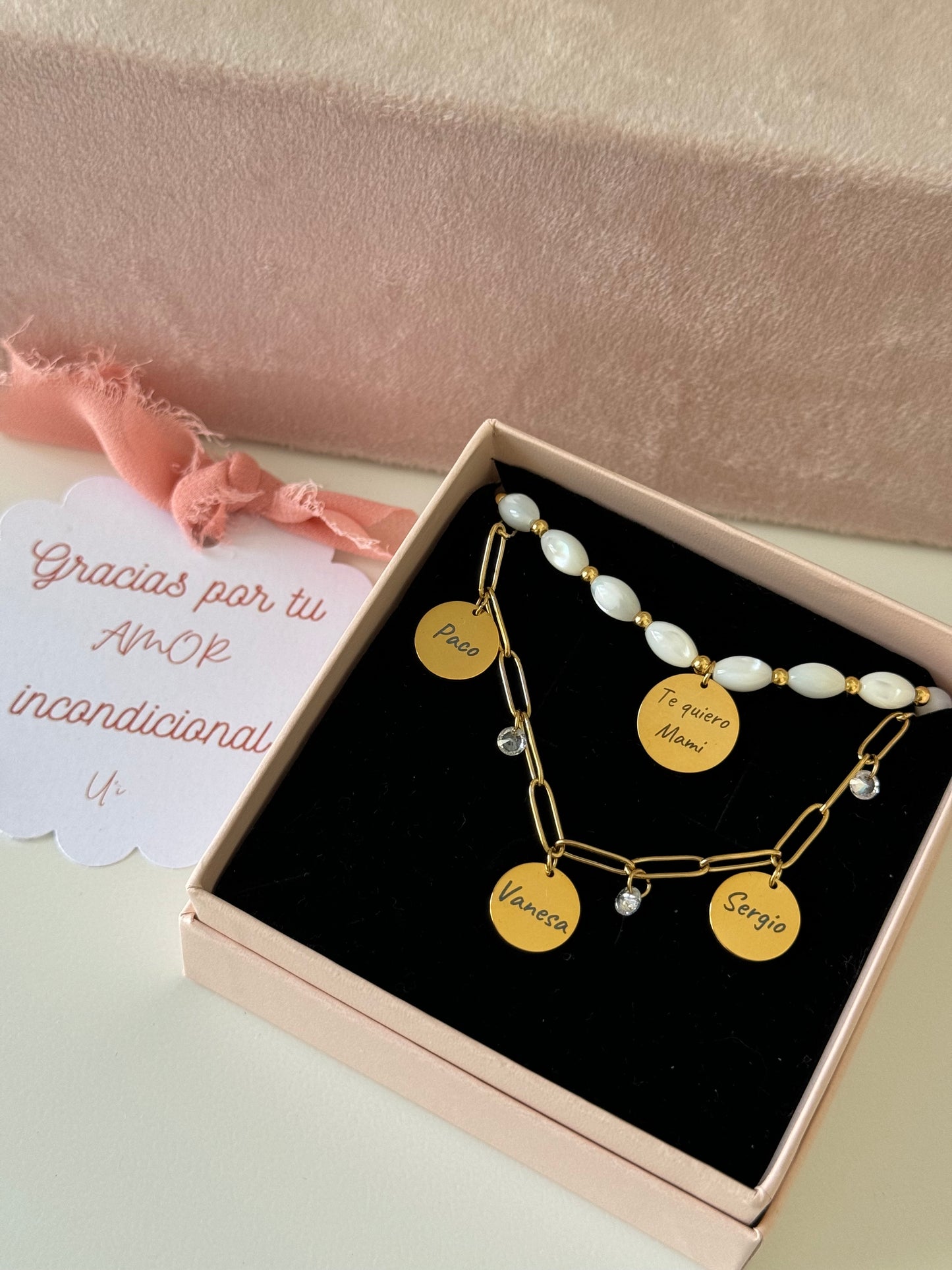 Pulsera nácar MAMÁ