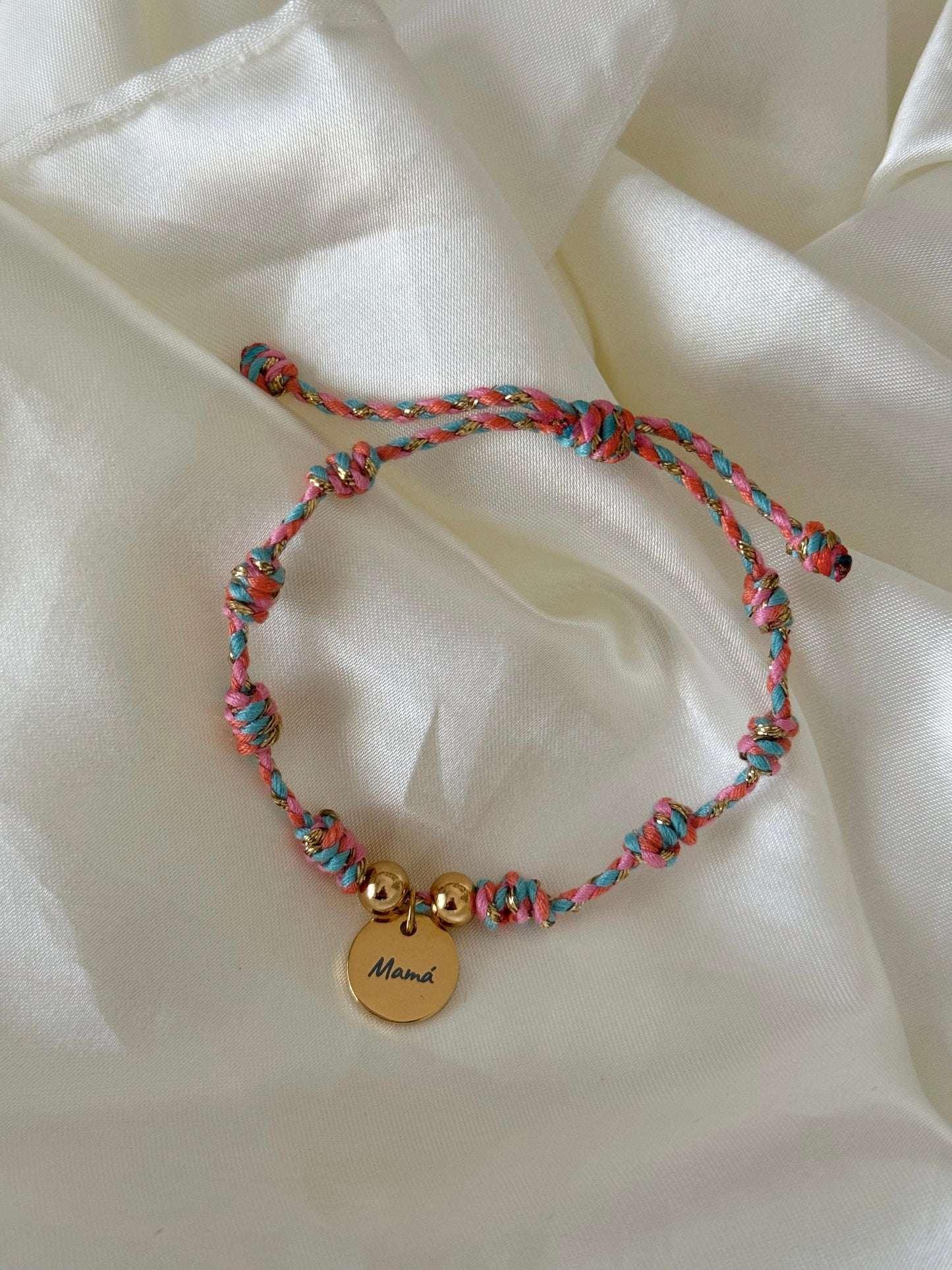 Pulsera Carnaval chapa MAMÁ