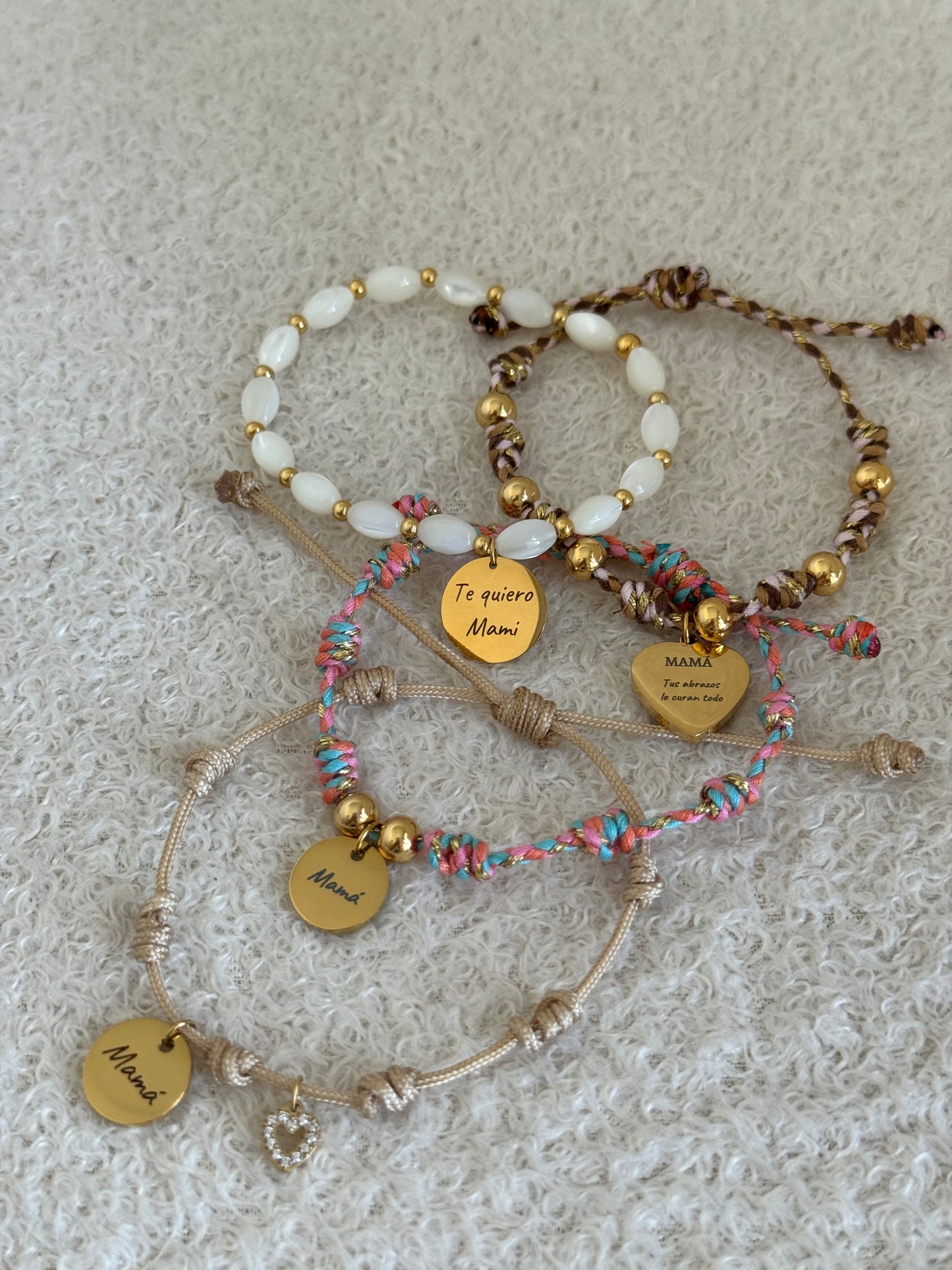 Pulsera Carnaval chapa MAMÁ