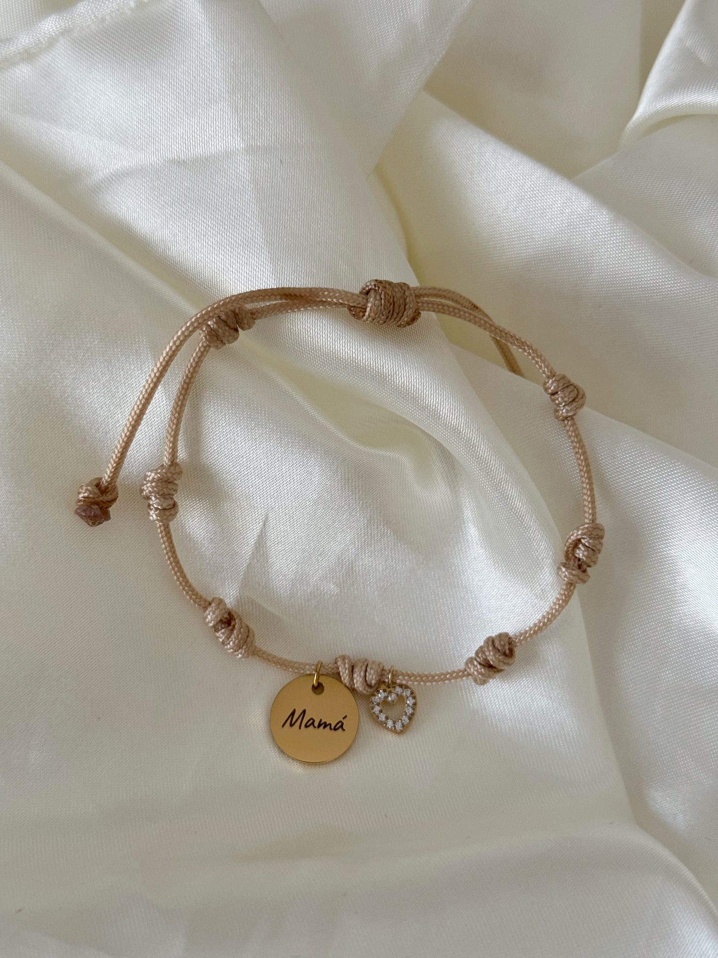 Pulsera nudo natural