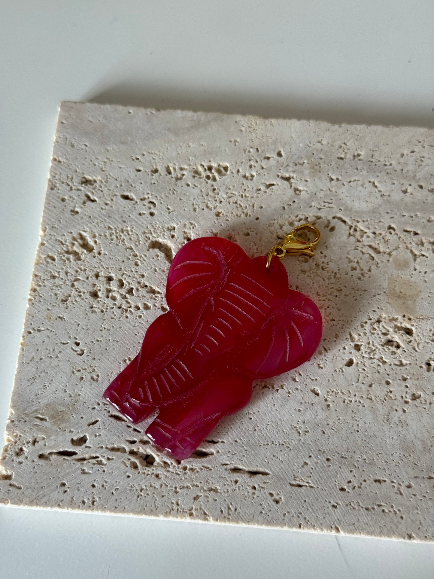 Charm Elefante fucsia