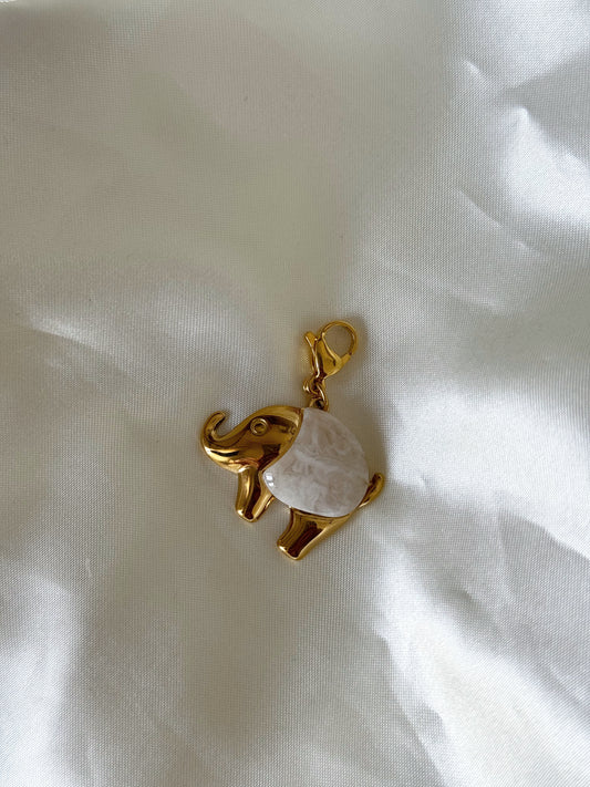 Charms elefante nácar