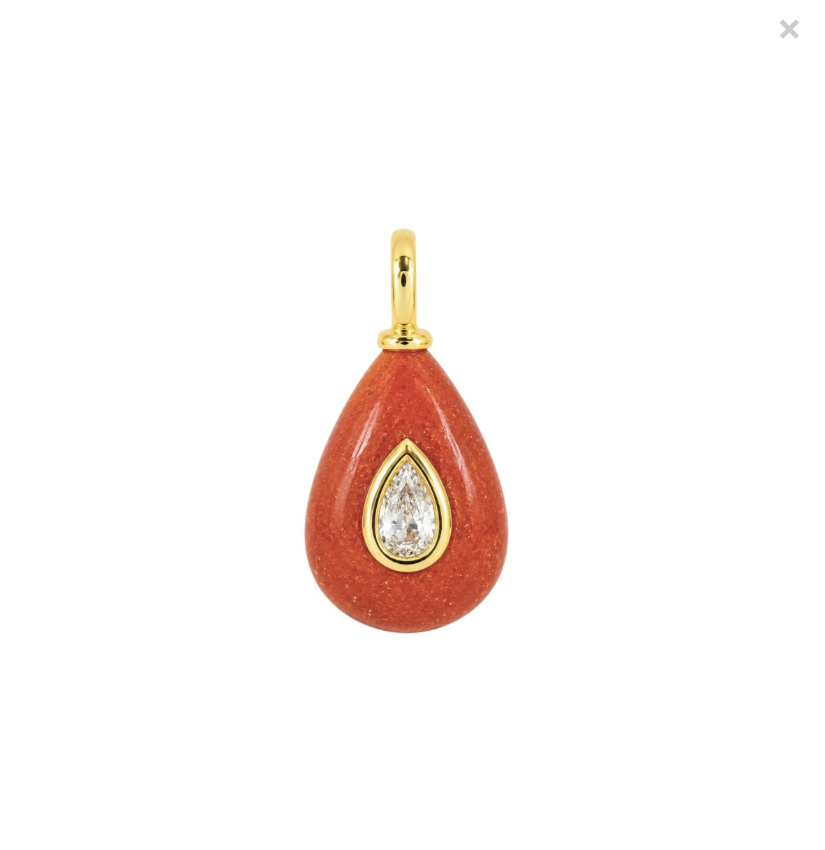 Charm Aventurina roja