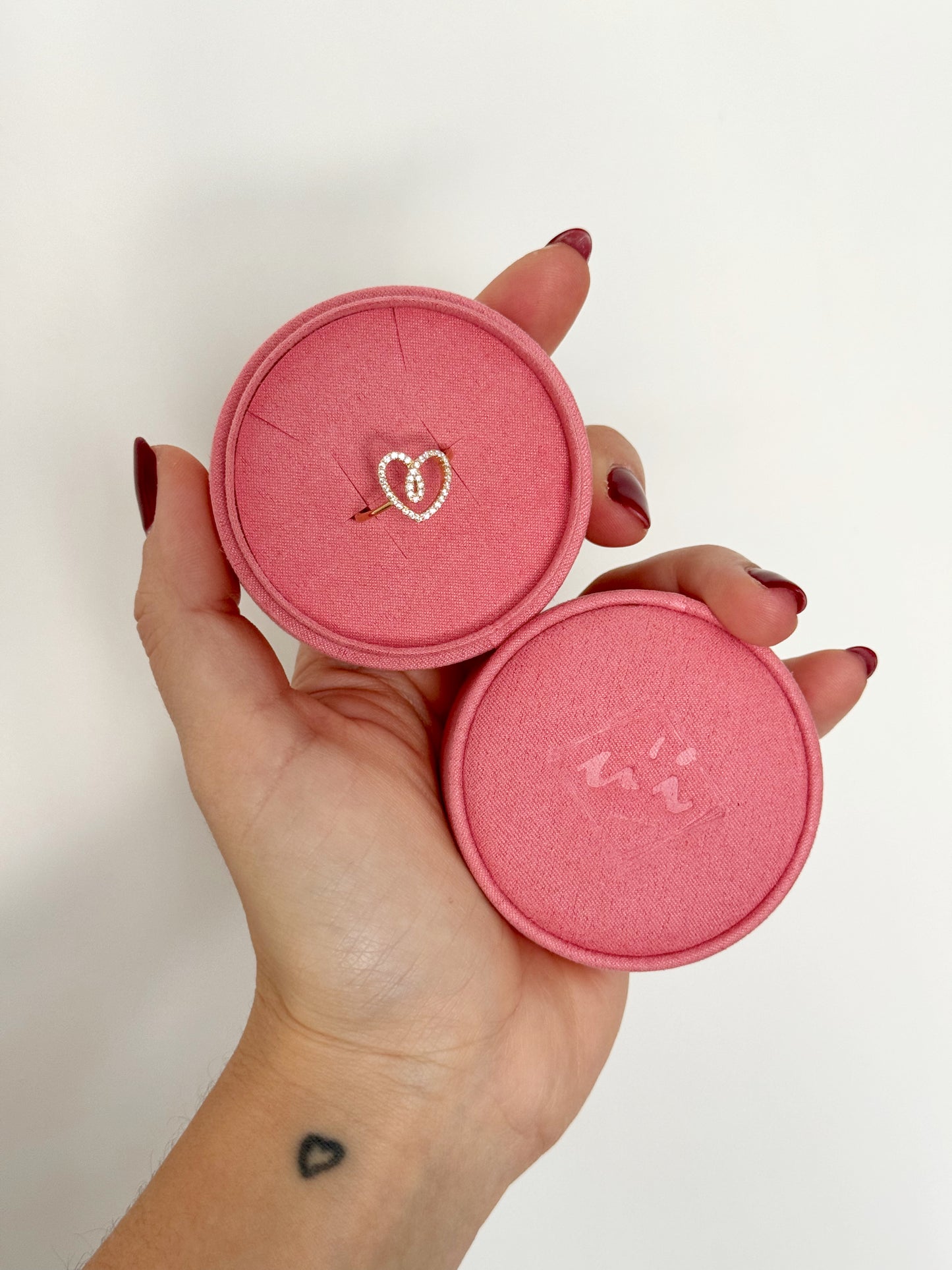 Anillo Cuore circonitas
