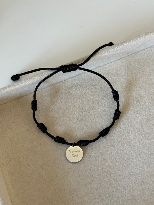 Pulsera negra Papá