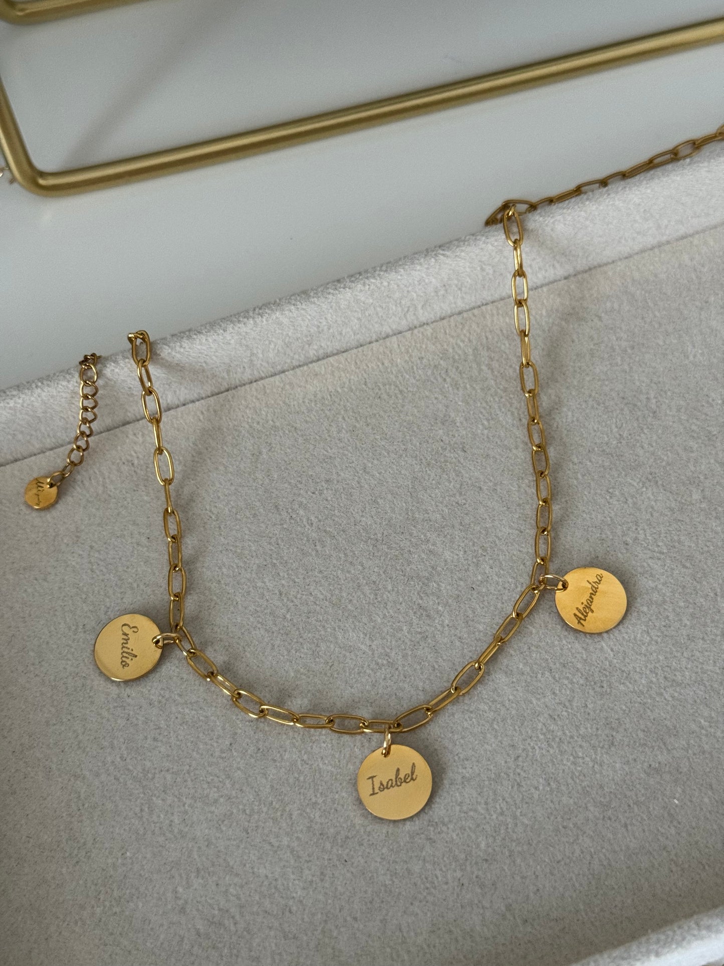 Collar medallas Mamá