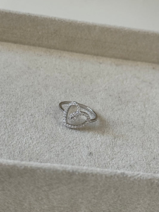 Anillo Cuore circonitas