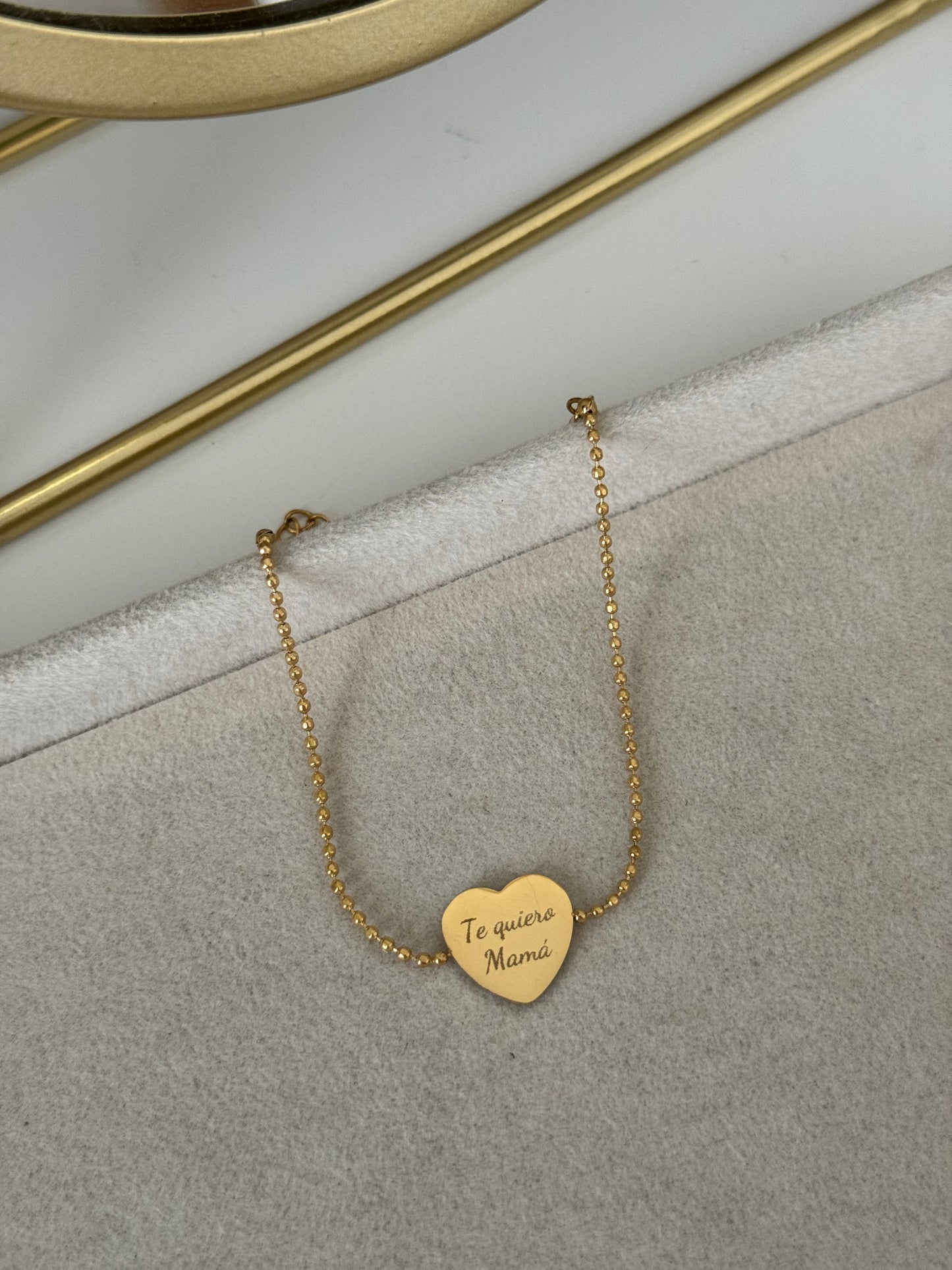 Esclava corazón grabado Mamá