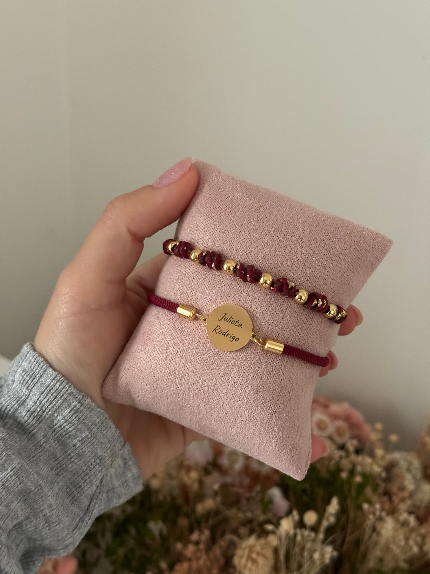 Pulsera Marinera Burdeos