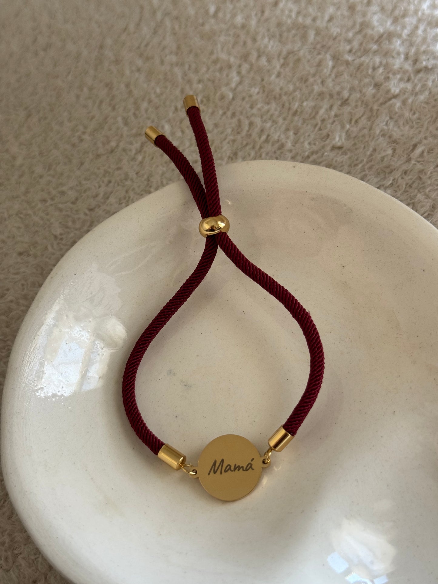 Pulsera Marinera Burdeos