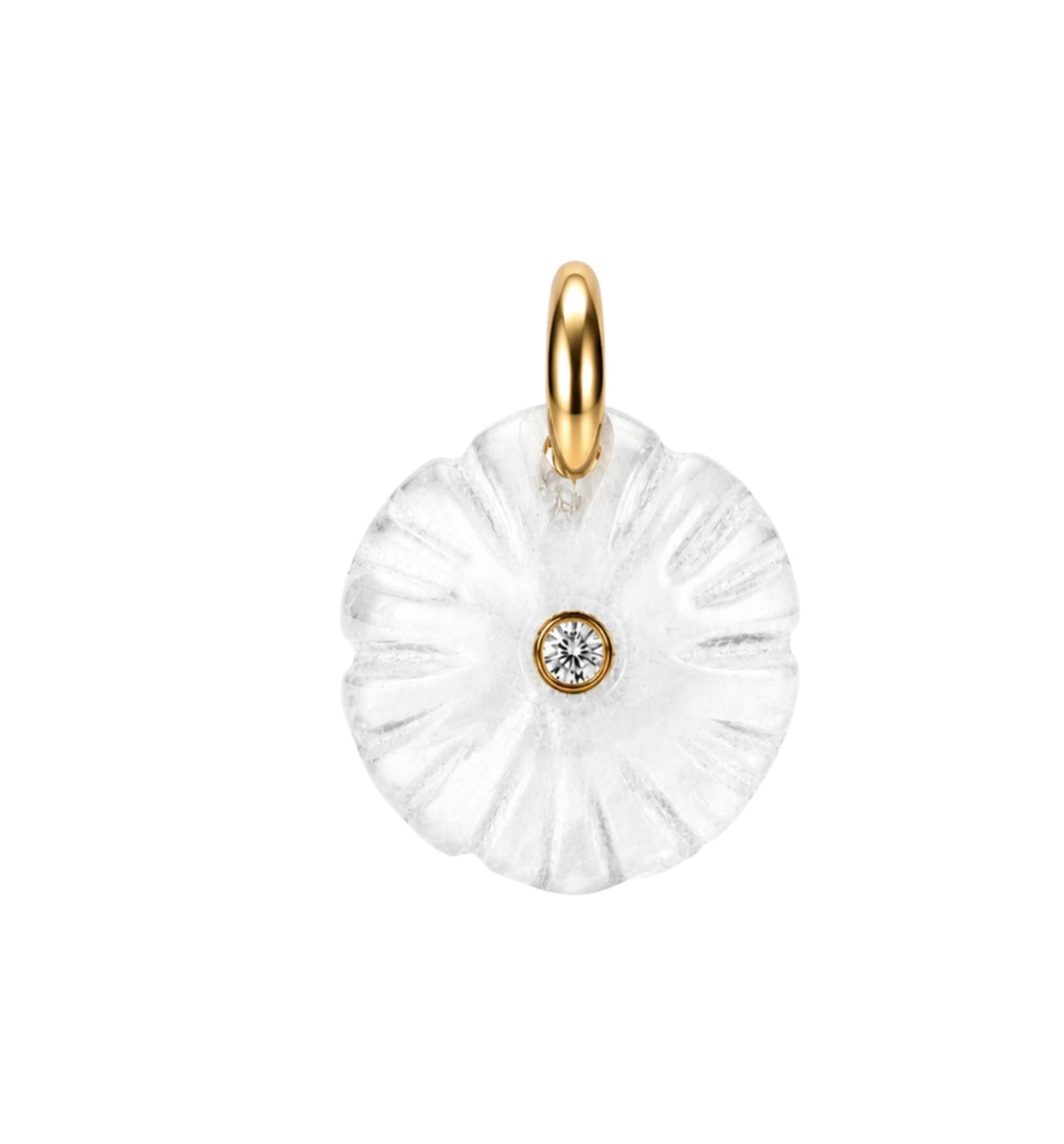 Collar Flor mineral