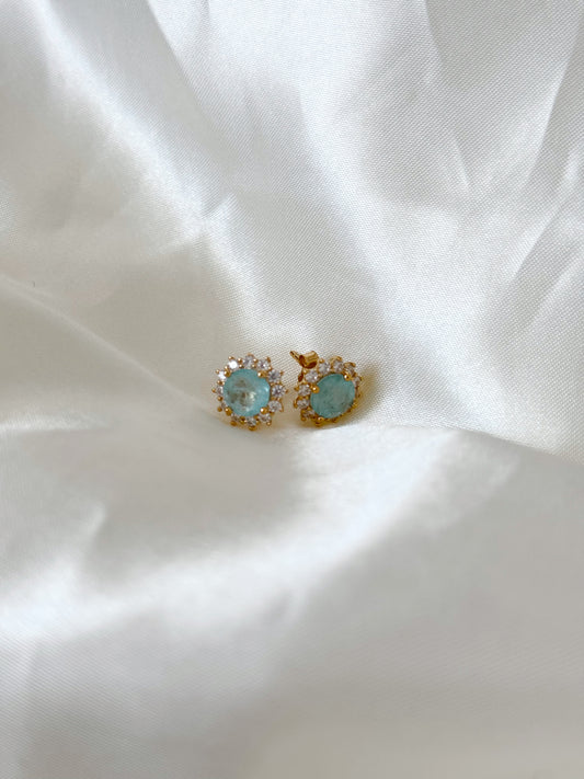 Pendientes rosetón