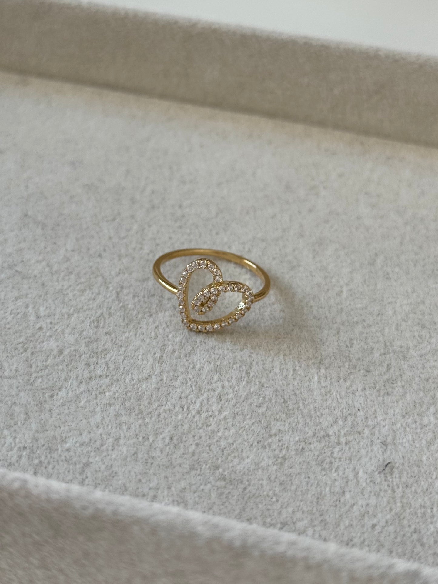 Anillo Cuore circonitas
