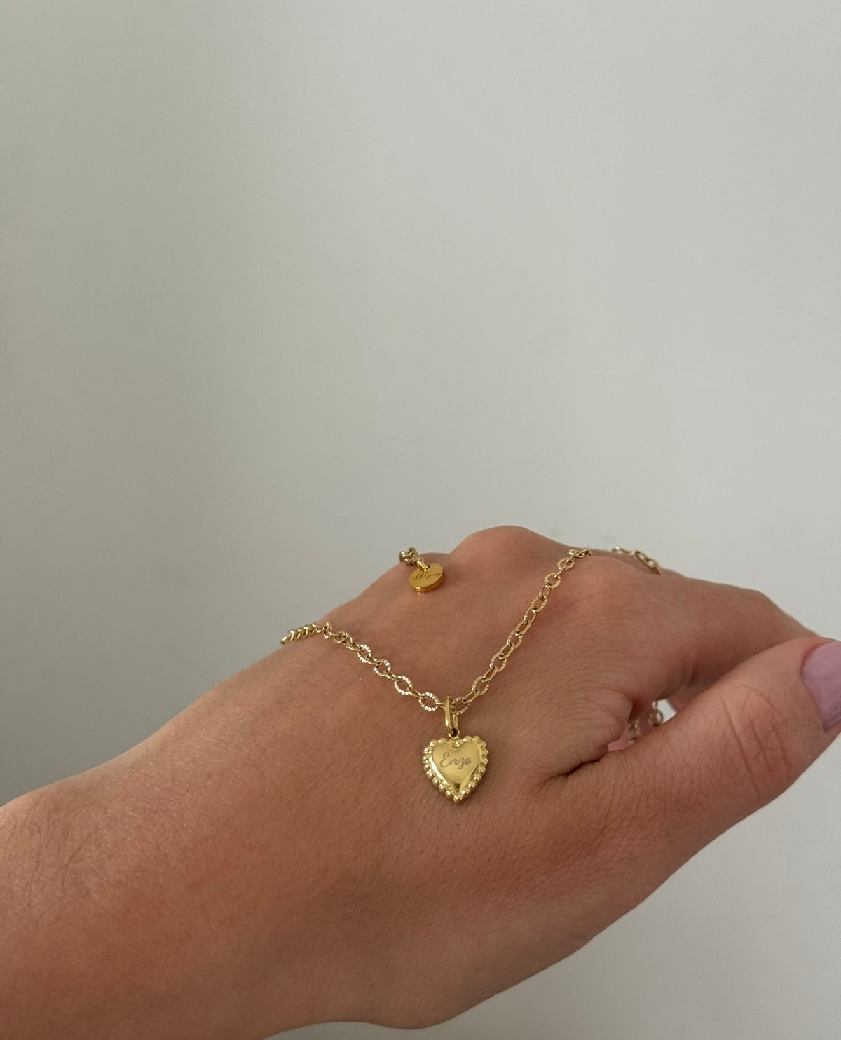 Collar corazón mini vintage