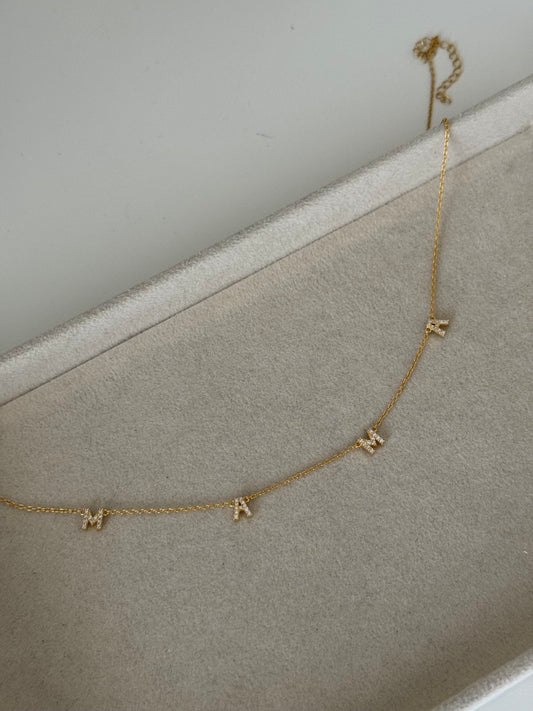 Collar Mamá circonitas