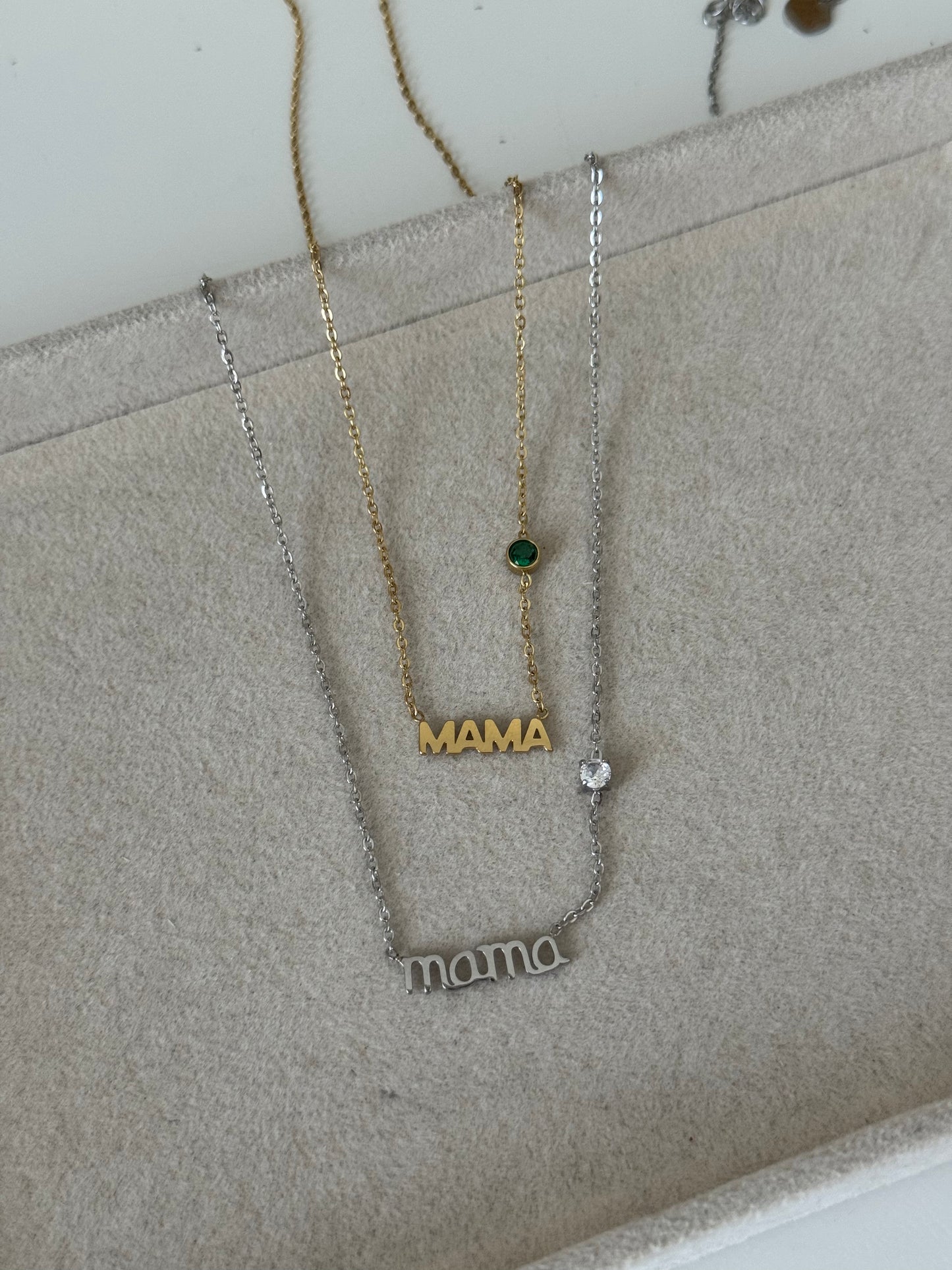 Collar Mamá circonitas